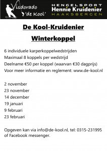 Kool Kruidenier winterkoppel 2019